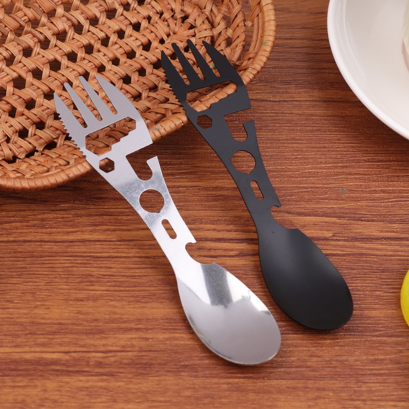 Bamboo Cutlery Travel - 1/5 шт. 10 в 1, набор