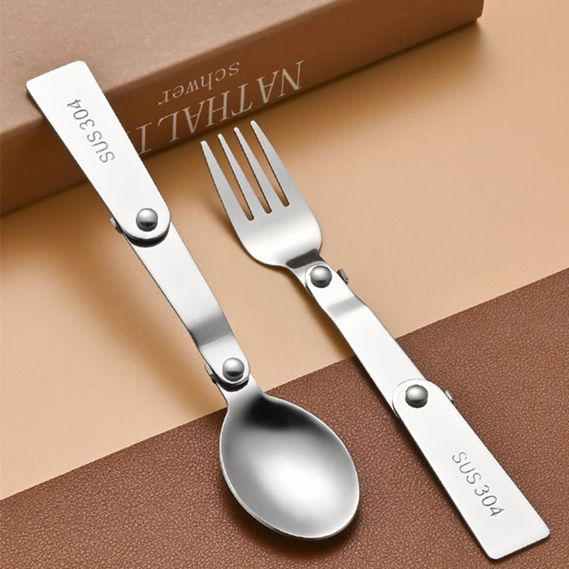 Bamboo Cutlery Travel - 1 шт./3 шт. портативные уличные кубики