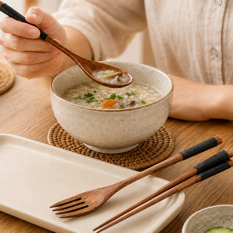 Набор столовых приборов в япон – обзор и цена Bamboo Cutlery Travel