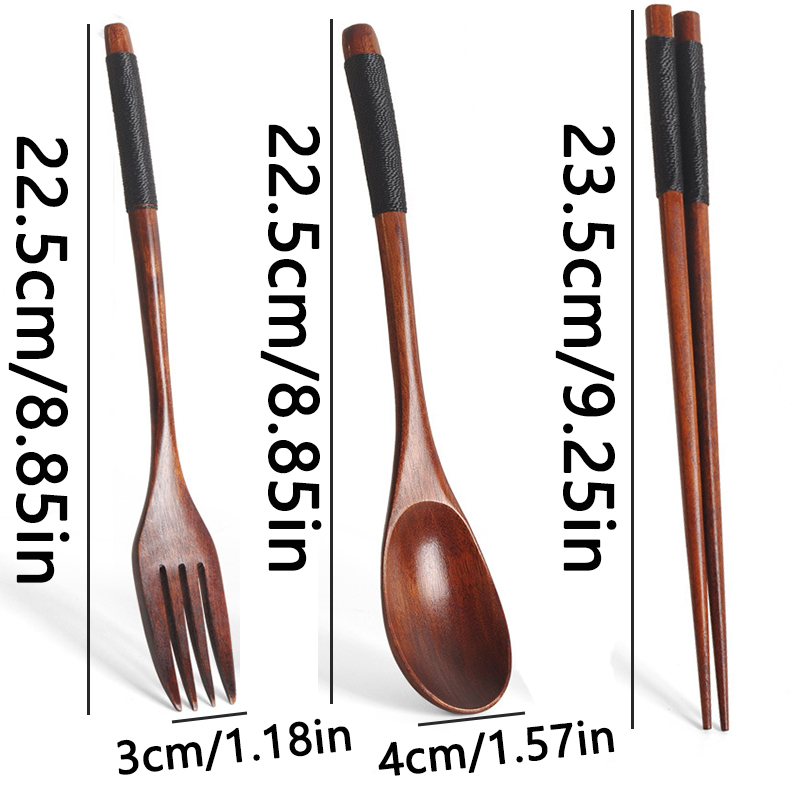 Набор столовых приборов в япон – обзор и цена Bamboo Cutlery Travel