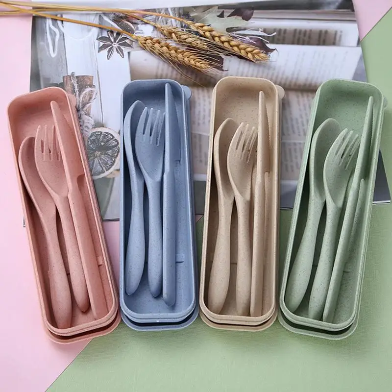 Дорожный набор столовых прибор – обзор и цена Bamboo Cutlery Travel