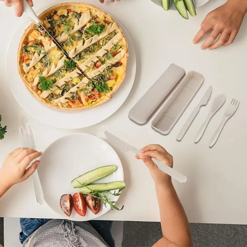 Дорожный набор столовых прибор – обзор и цена Bamboo Cutlery Travel