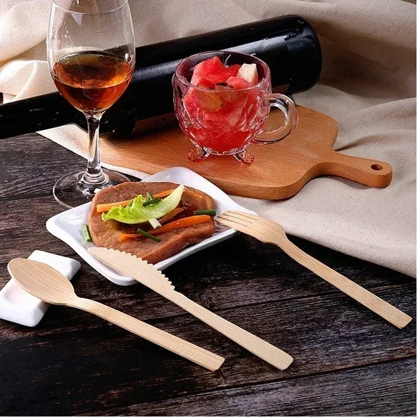 Многоразовый бамбуковый набор  – обзор и цена Bamboo Cutlery Travel