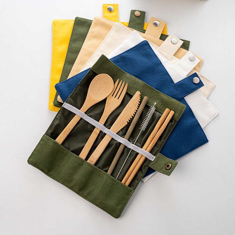Бамбуковая дорожная посуда, мн – обзор и цена Bamboo Cutlery Travel